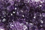 Purple Amethyst Geode On Metal Stand - Uruguay #368770-1